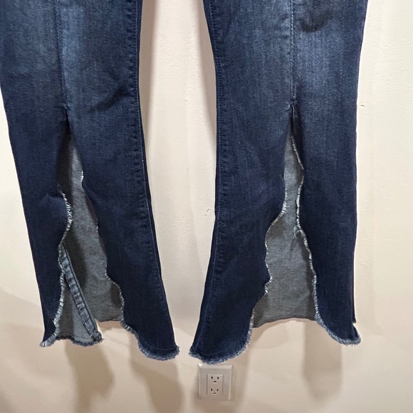 Womens Seven split Bell Bottom jeans size 12 - Picture 3 of 6